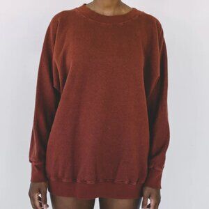 Aliya Wanek - Tig Sweatshirt - Sumac - Size 1